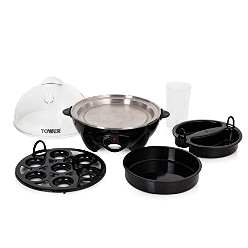 Tower T19023 Multi-Function Egg Cooker with Egg...