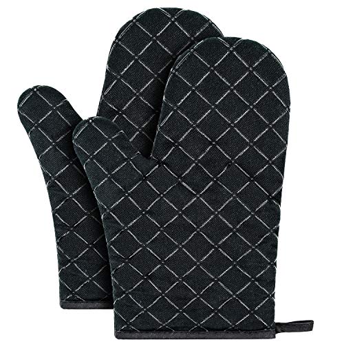 Oven Gloves,Heat Resistant Silicone Oven Gloves...